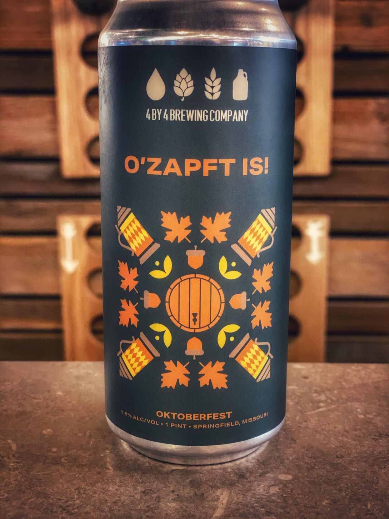 4 by 4 Brewing Co. O'zapft